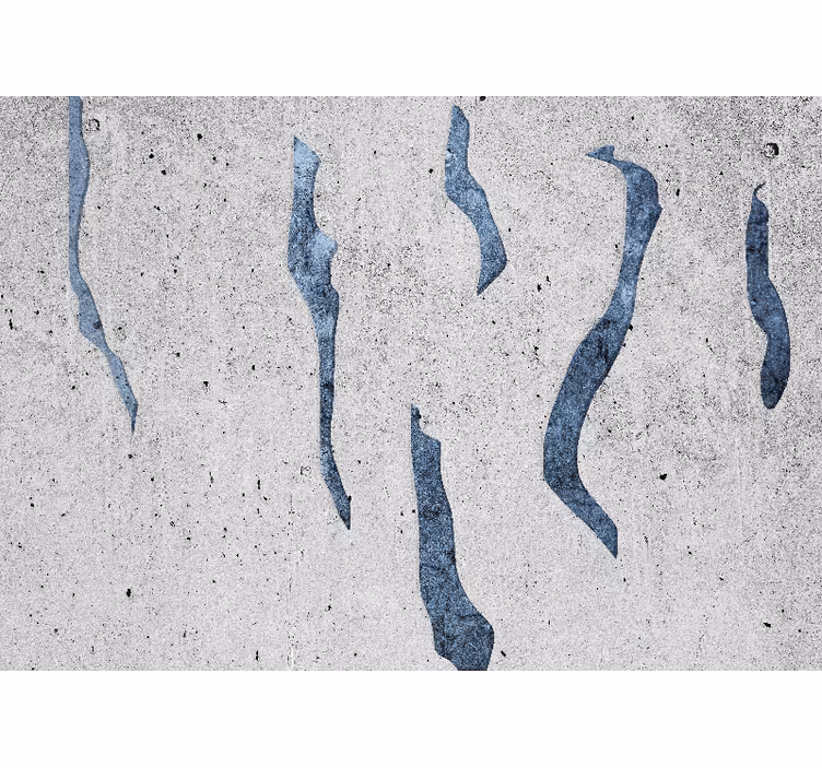 Fotomurais texturas e padrões padrões azuis fluidos - TenStickers