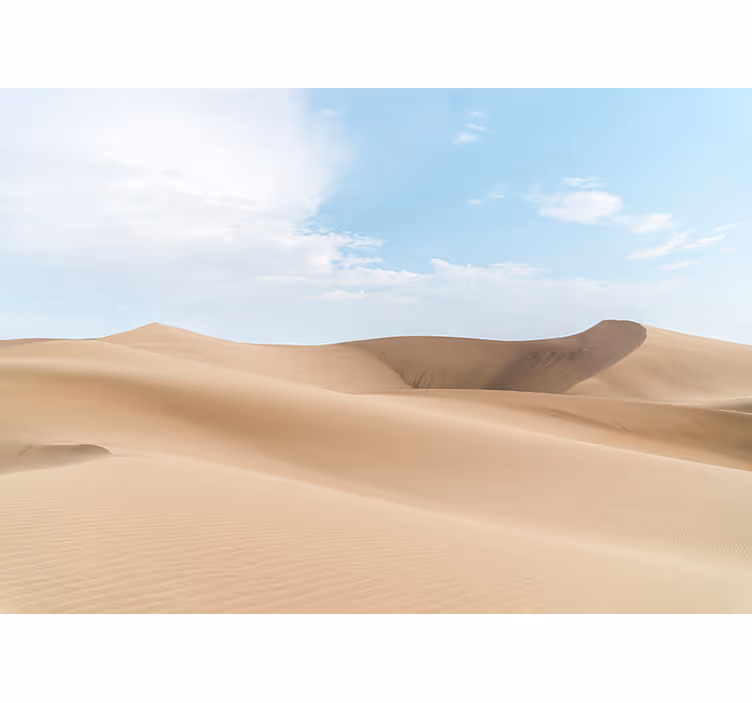 Mural de parede desertos dunas de areia serenas - TenStickers