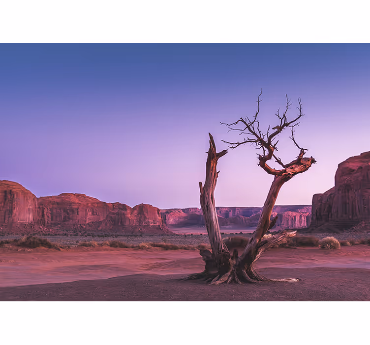 Fotomurais de paisagens estrutura de pedra do deserto - TenStickers
