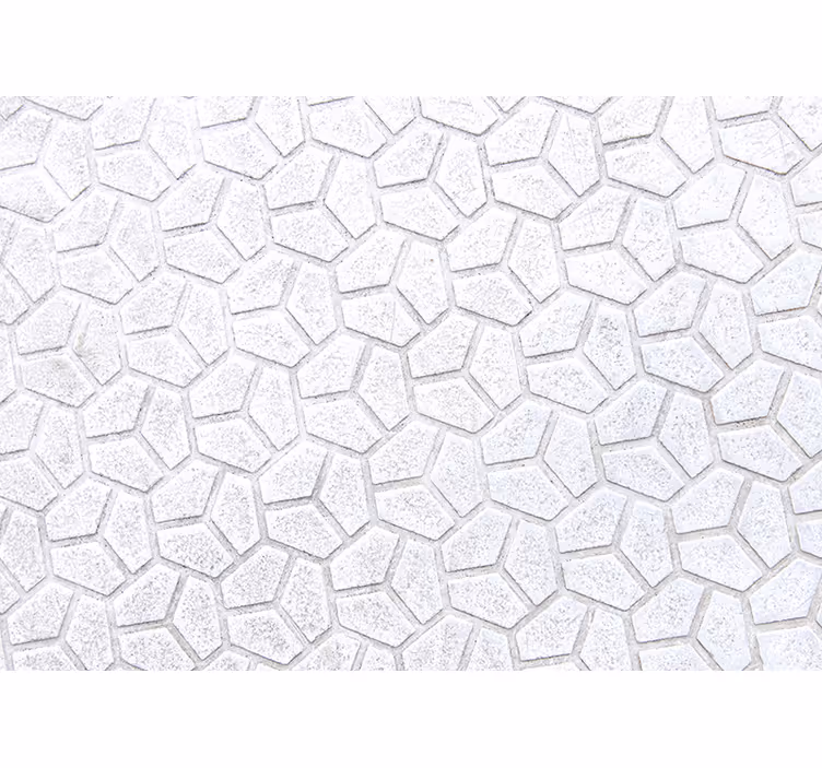Mural de parede padrões e texturas textura hexagonal - TenStickers