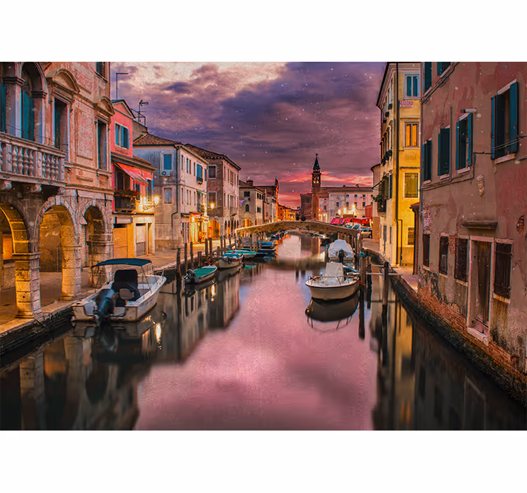 Fotomurais cidades e países perspectiva de vias encantadoras - TenStickers