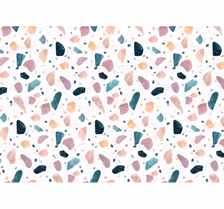 Fotomurais texturas e padrões padrão de forma abstrata - TenStickers