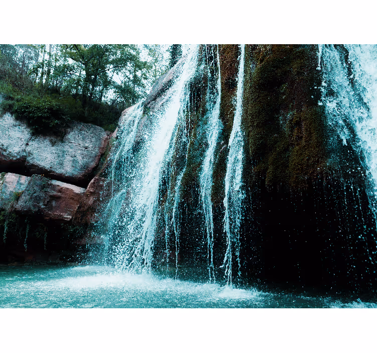 Mural de parede cascatas grande cachoeira - TenStickers