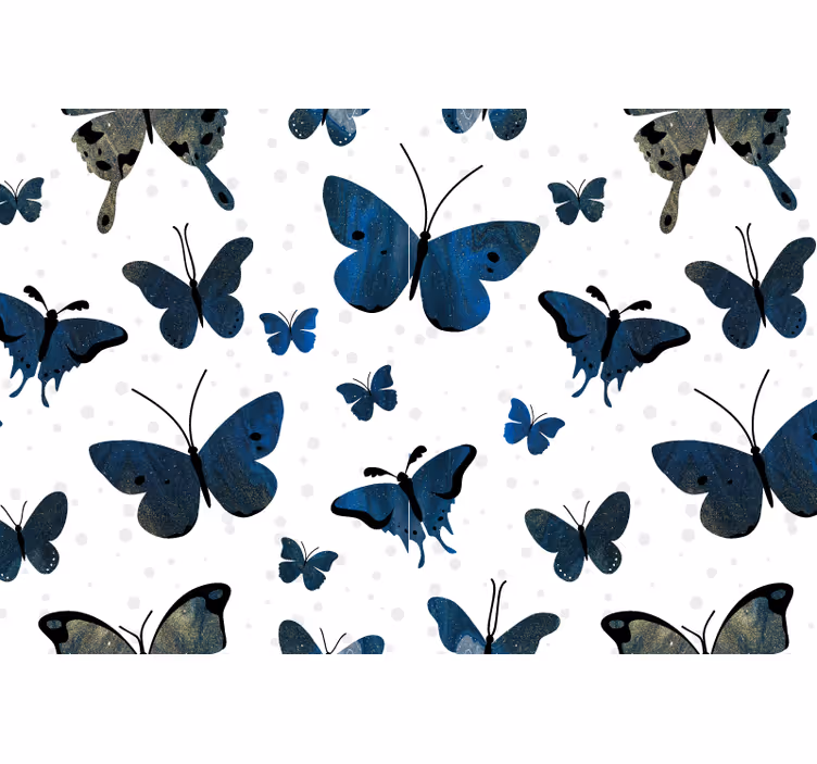 Fotomurais para casa de banho borboleta elegante voando - TenStickers