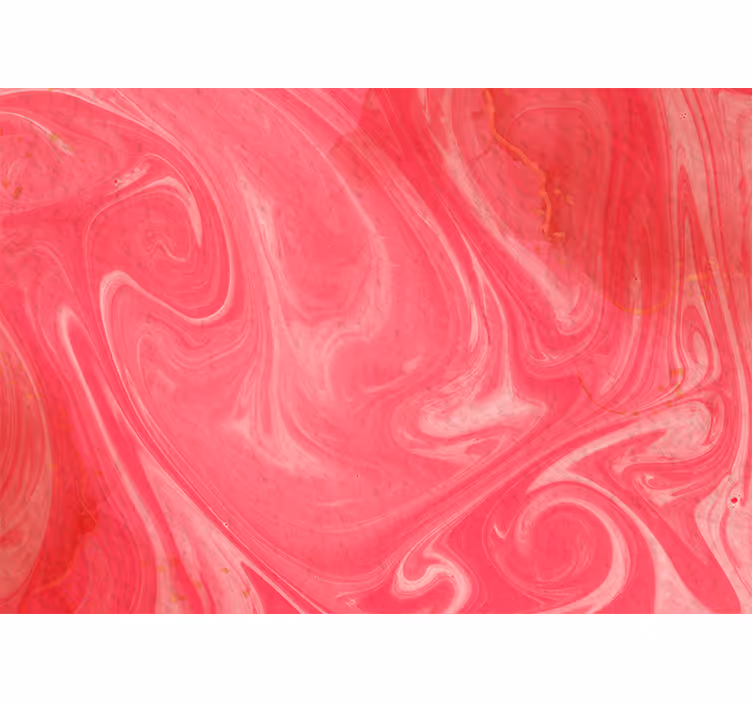 Mural de parede abstrato com padrões rosa em espiral - TenStickers
