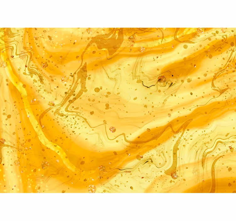 Fotomurais texturas e padrões veios de mármore dourado - TenStickers