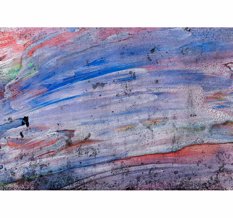 Mural de parede abstrato redemoinhos de cores dinâmicos - TenStickers
