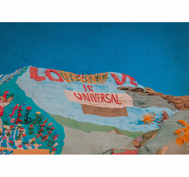 Mural de parede amor amor É universal - TenStickers