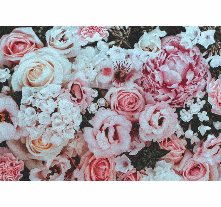 Fotomurais flores encanto de arranjos florais - TenStickers