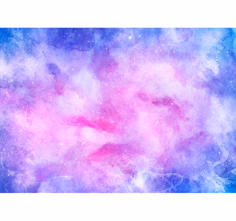 Mural de parede abstrato paisagem dos sonhos celestiais - TenStickers