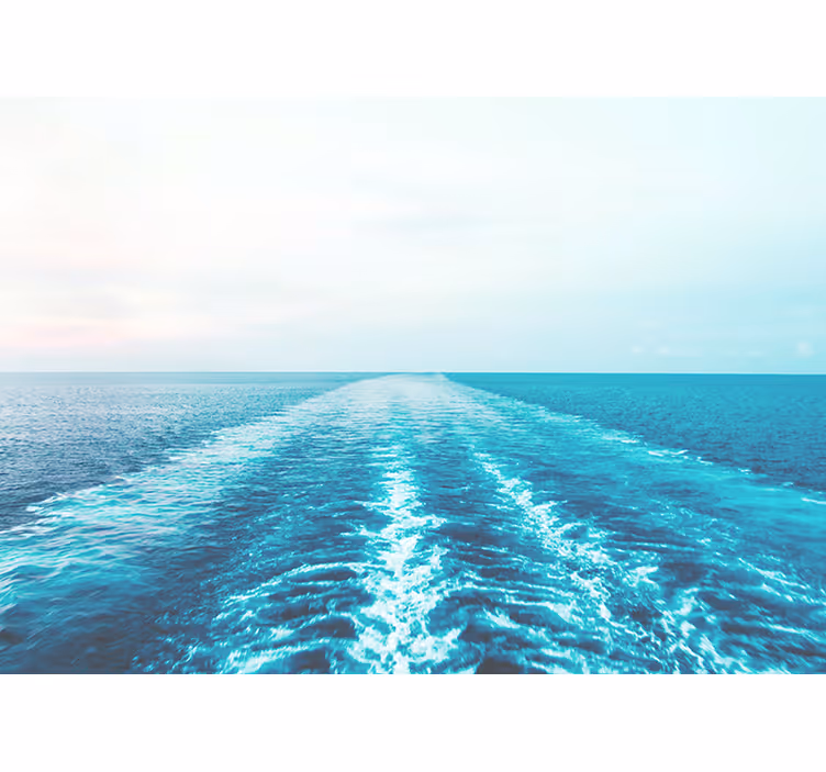 Fotomurais de paisagens Linda água do mar límpida - TenStickers