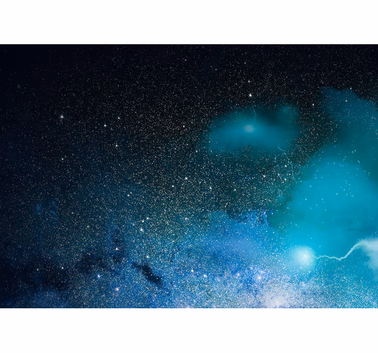 Mural de parede espaço cena de nebulosa galáctica - TenStickers