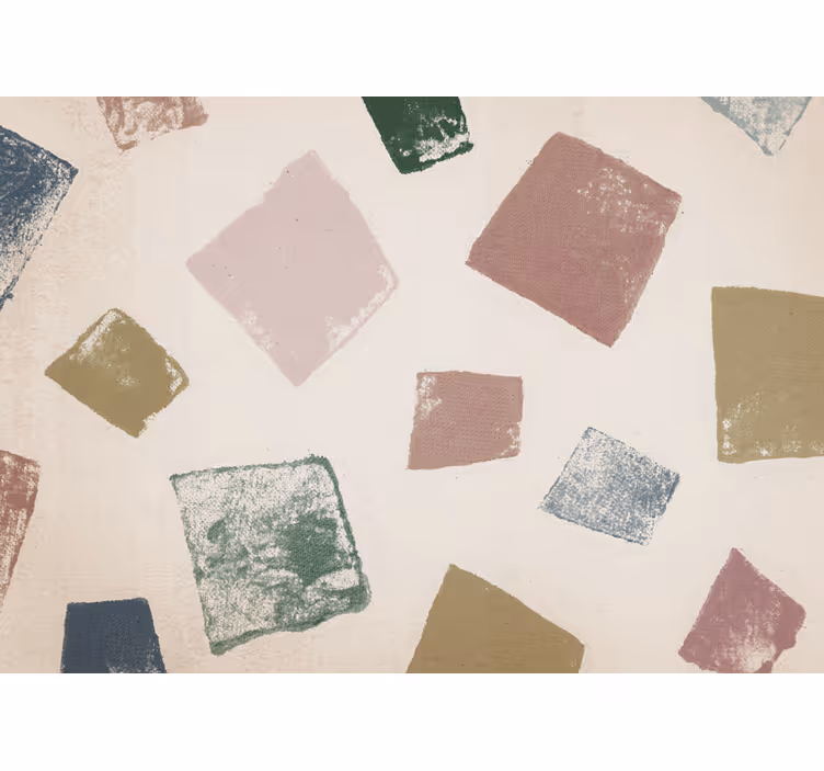 Fotomurais texturas e padrões blocos de cores geométricos - TenStickers