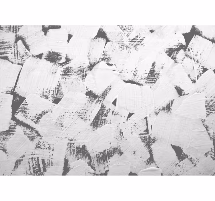Mural de parede abstrato com pinceladas texturizadas - TenStickers