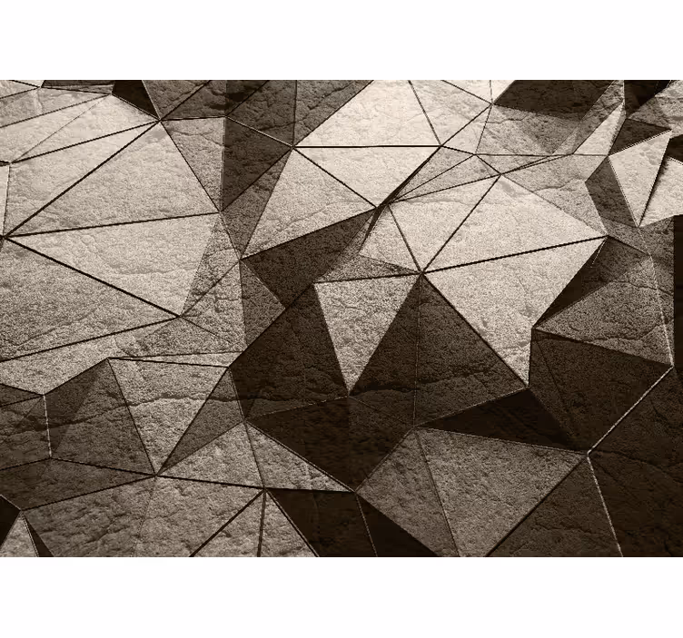 Fotomurais texturas e padrões ideia de composição geométrica - TenStickers