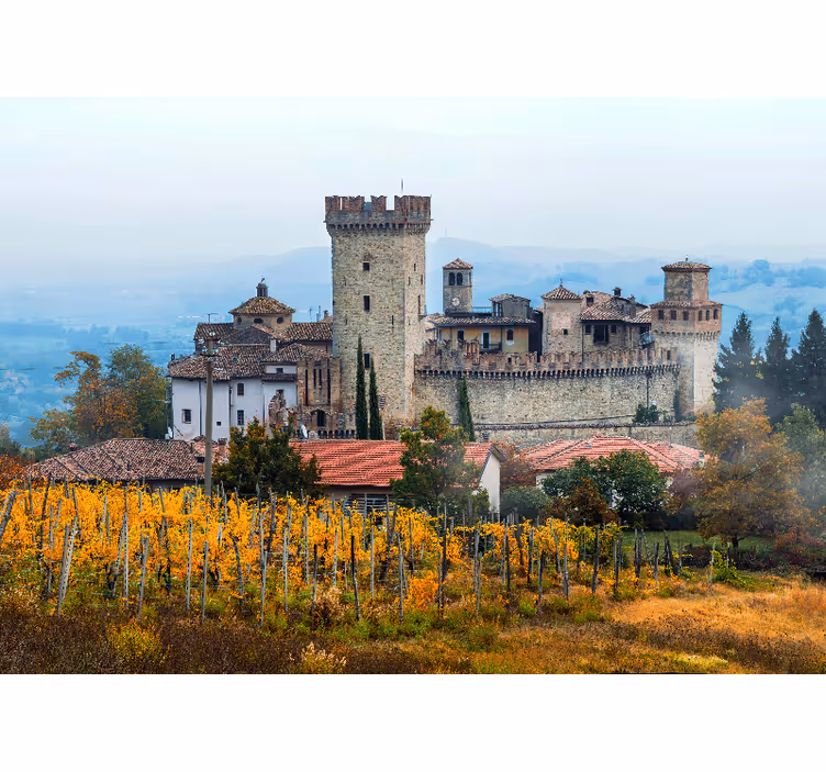 Fotomurais cidades e países paisagem do castelo legado - TenStickers