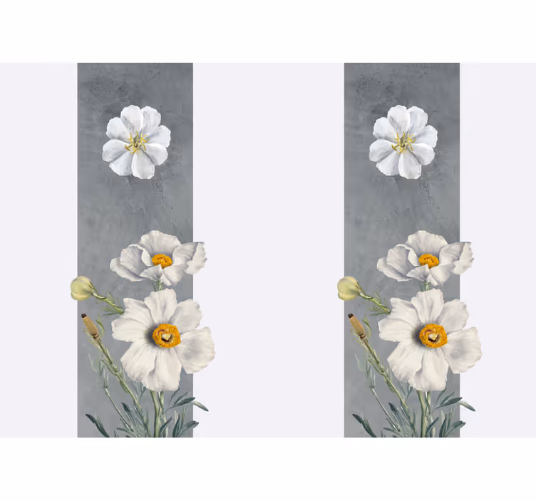 Fotomurais flores design elegante de margarida - TenStickers