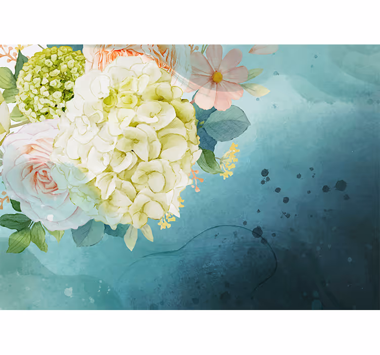 Fotomurais flores arranjo de buquê floral - TenStickers