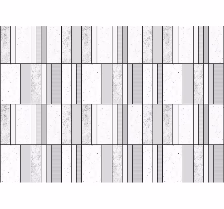 Papel de parede efeito mármore e linhas pretas - TenStickers