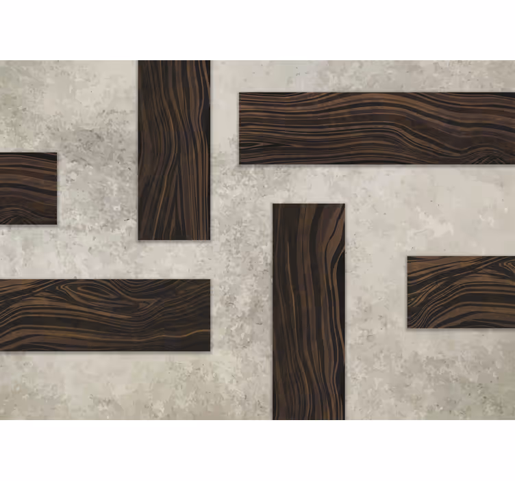Adesivos para casa de banho textura de concreto - TenStickers