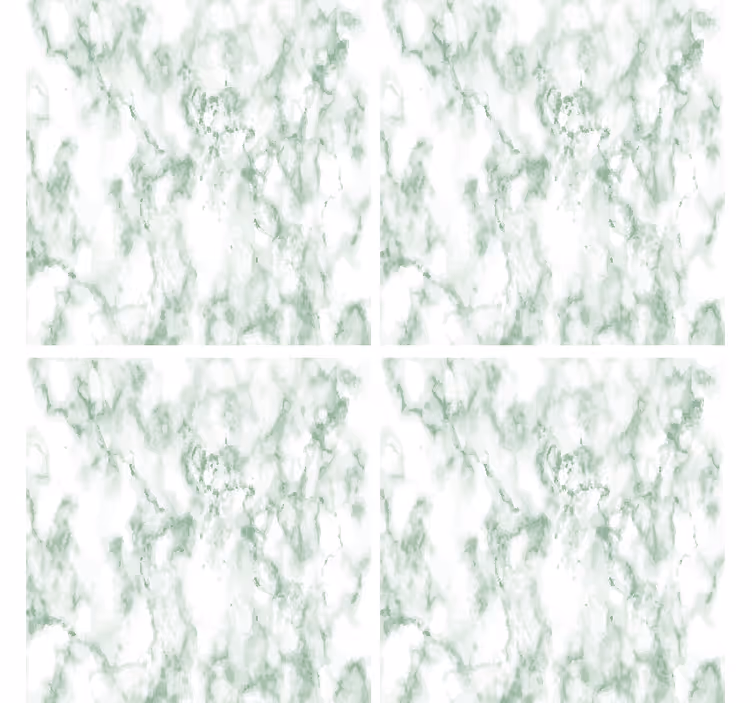 Bases para copos de texturas Mármore verde - TenStickers