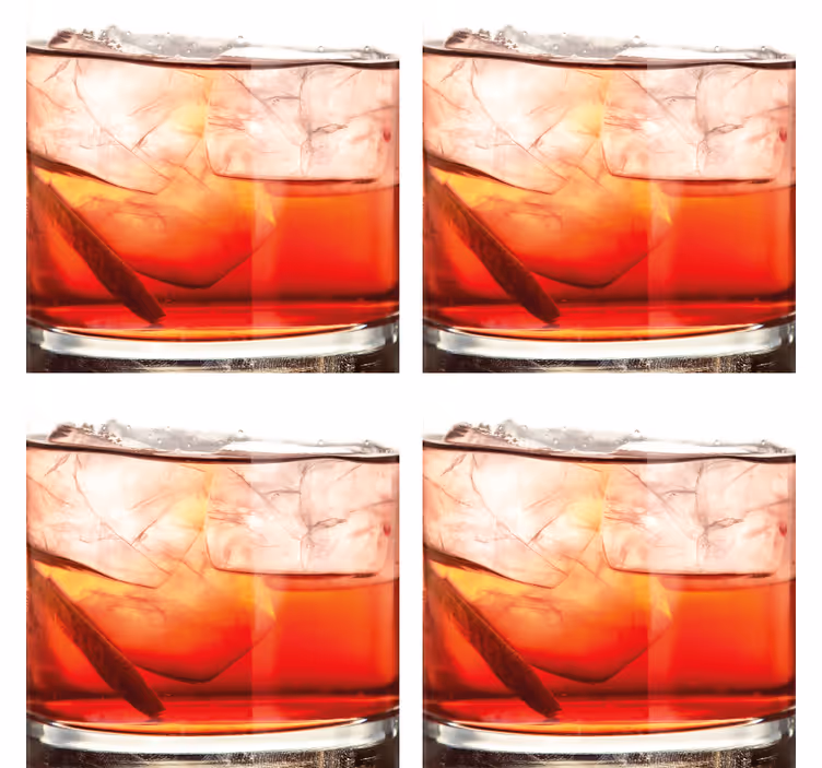 Bases para copos cerveja exibição de whisky com gelo - TenStickers