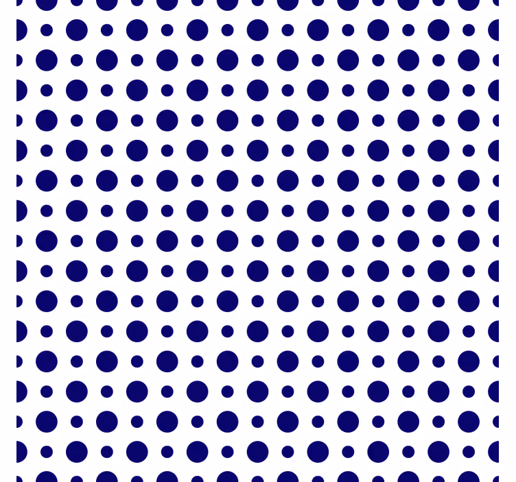 Bases para copos com padrão de bolinhas ousado - TenStickers