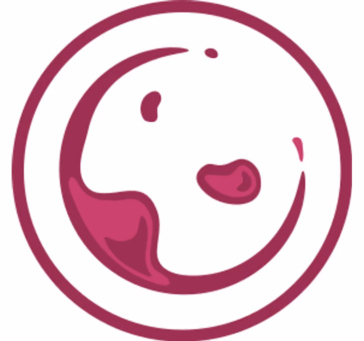 Bases para copos cerveja salpico divertido de vinho - TenStickers