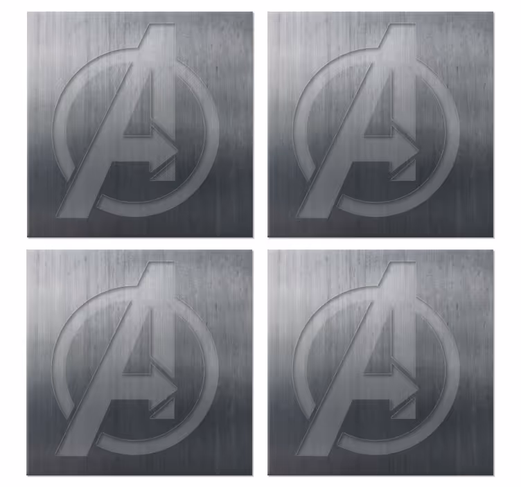 Bases para copos alternativas Super-heróis 'a - TenStickers