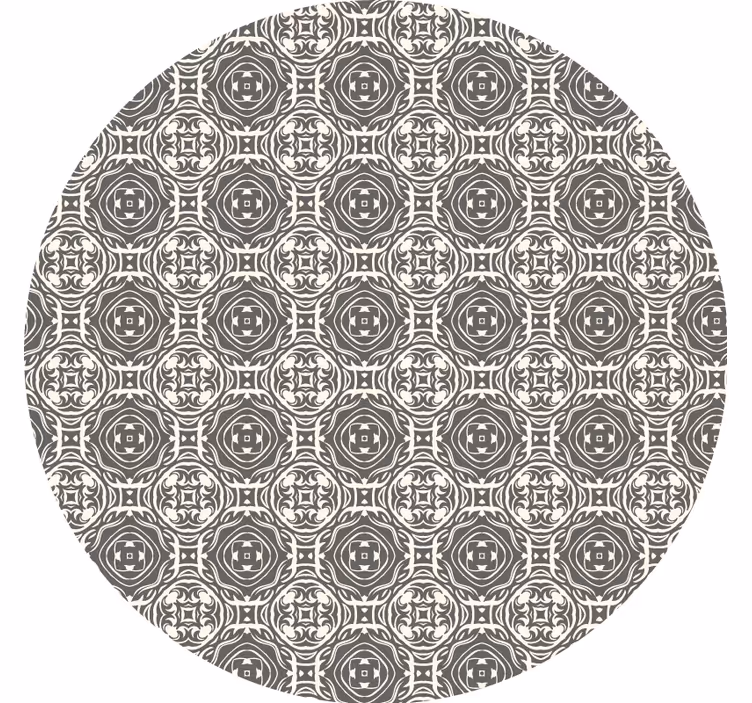 Bases para copos com superfície padrão circular - TenStickers