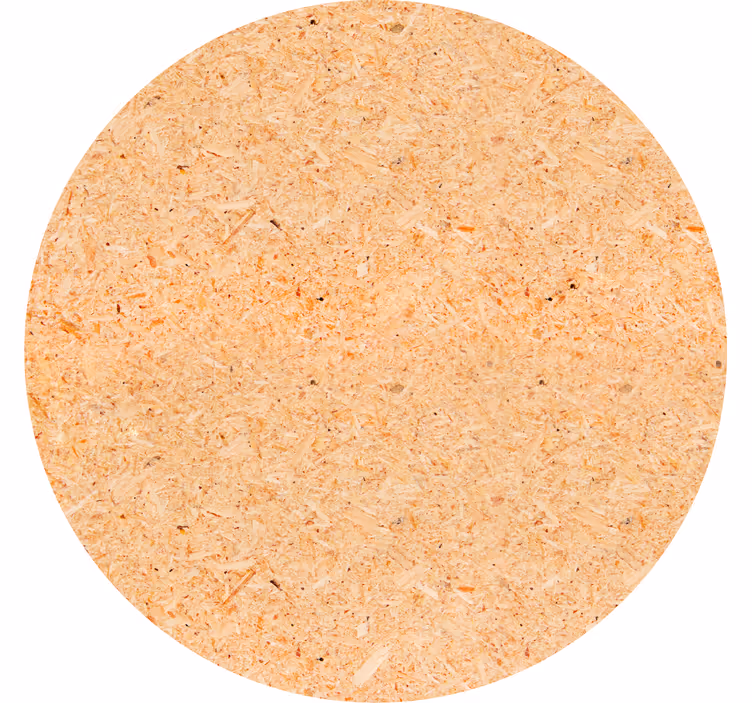Bases para copos em material natural redondo - TenStickers