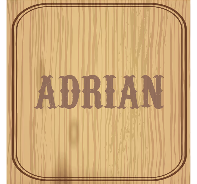 Bases para copos personalizáveis Nome personalizado - TenStickers