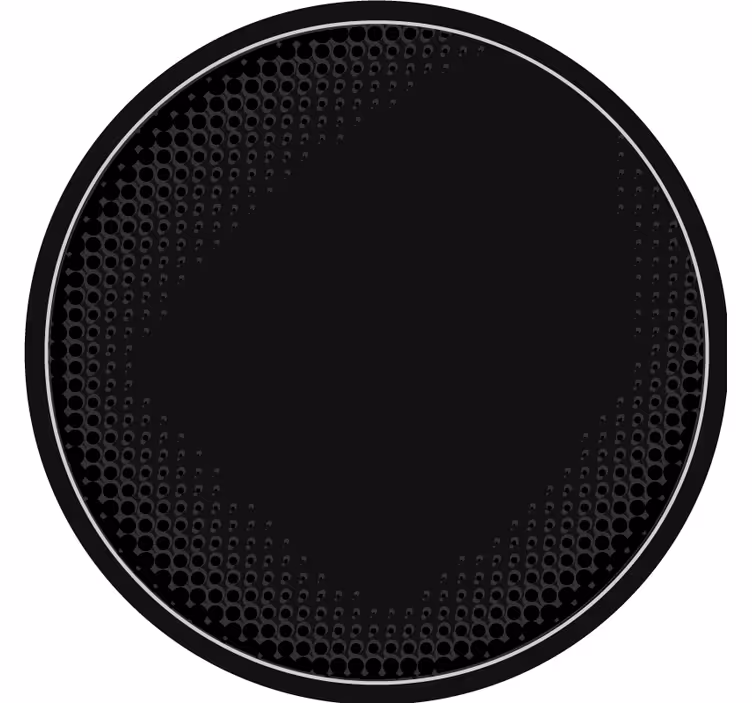 Bases para copos cerveja com superfície circular texturizada - TenStickers