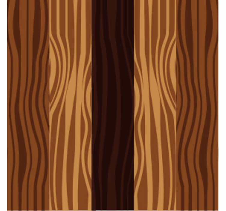 Bases para copos em madeira natural com grão - TenStickers