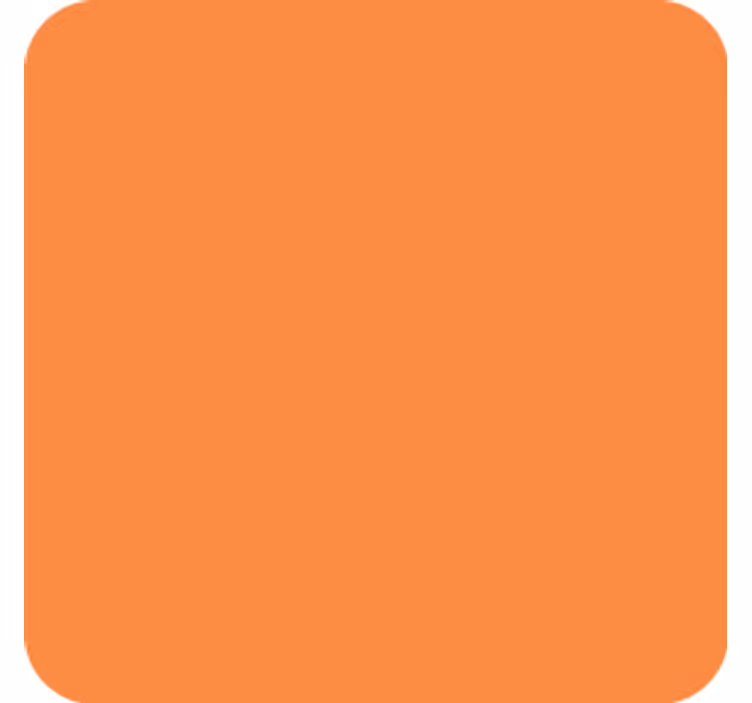 Bases para copos superfície laranja simples - TenStickers