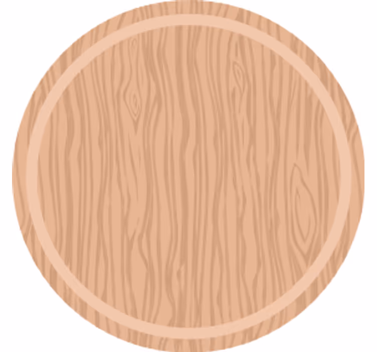 Bases para copos superfície em madeira - TenStickers