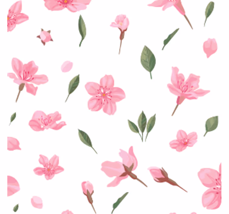 Bases para copos cerveja com superfície floral inspirada - TenStickers