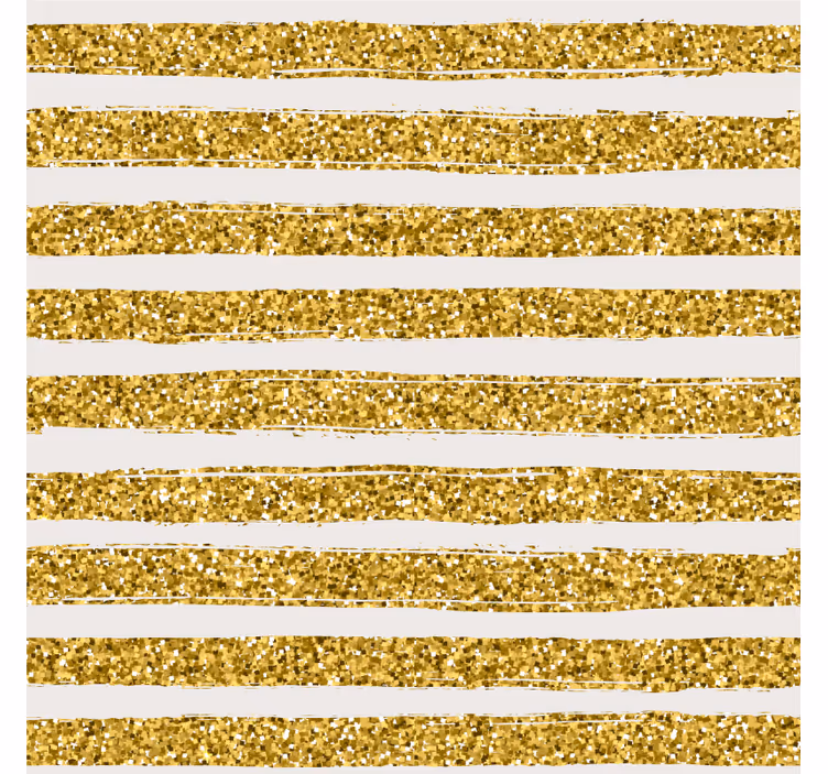 Bases para copos com padrão listrado de glitter - TenStickers