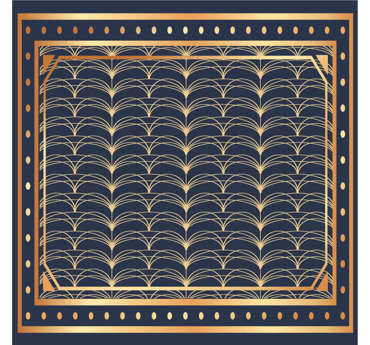 Bases para copos com padrão geométrico elegante - TenStickers