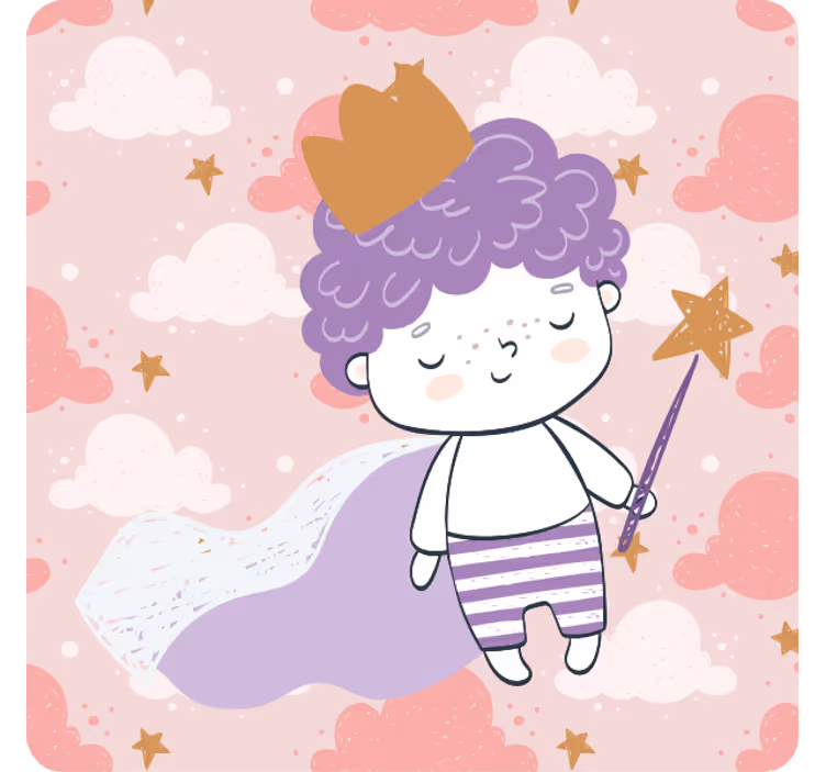Bases para copos personagem brincalhão e heroico - TenStickers