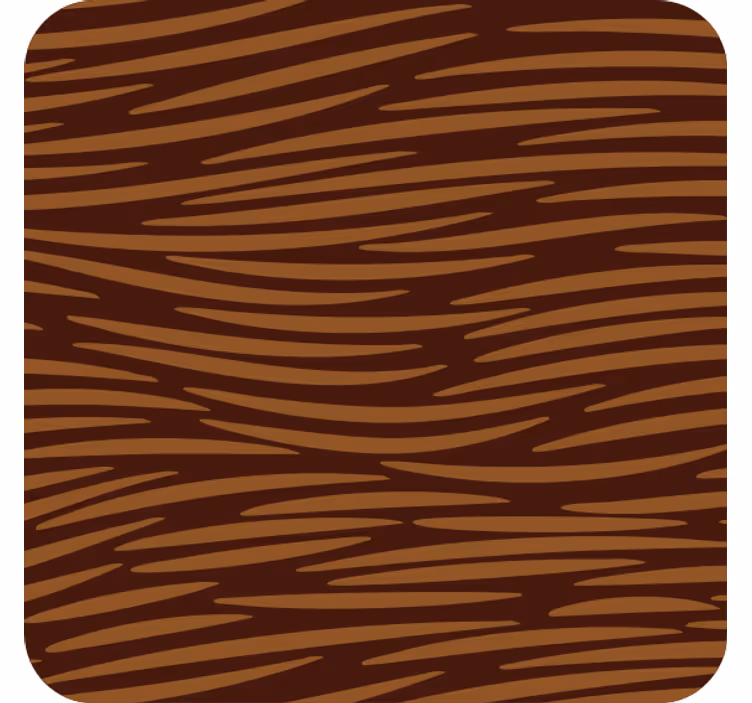 Bases para copos com padrão de madeira - TenStickers
