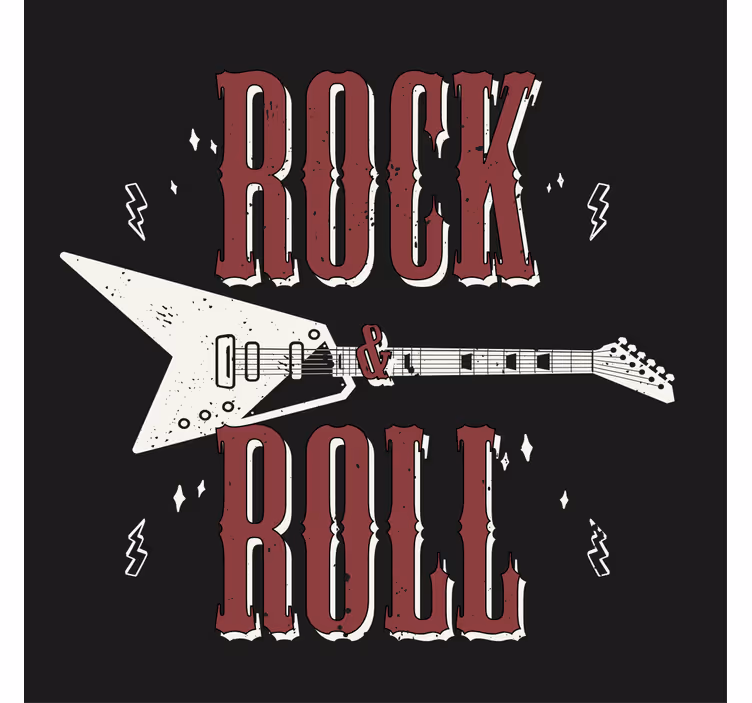 Bases para copos frase guitarra e música - TenStickers