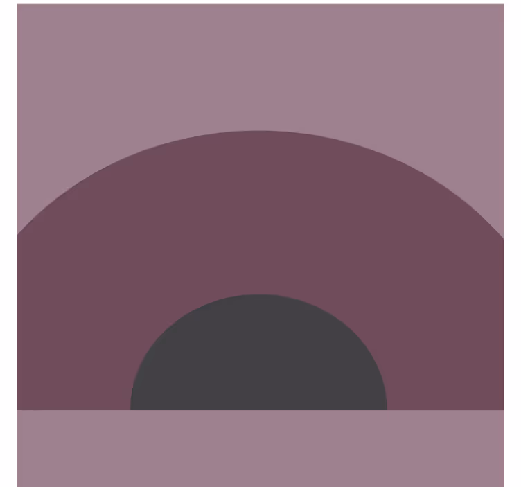 Bases para copos com design em camadas curvas - TenStickers