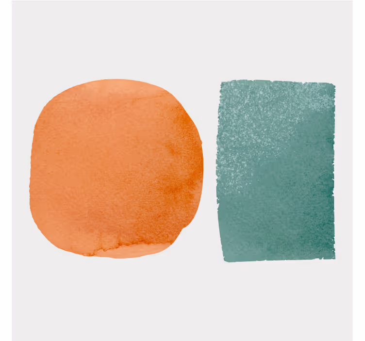 Bases para copos combinação de formas abstratas - TenStickers