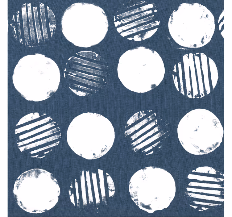 Bases para copos com textura circular estampada - TenStickers