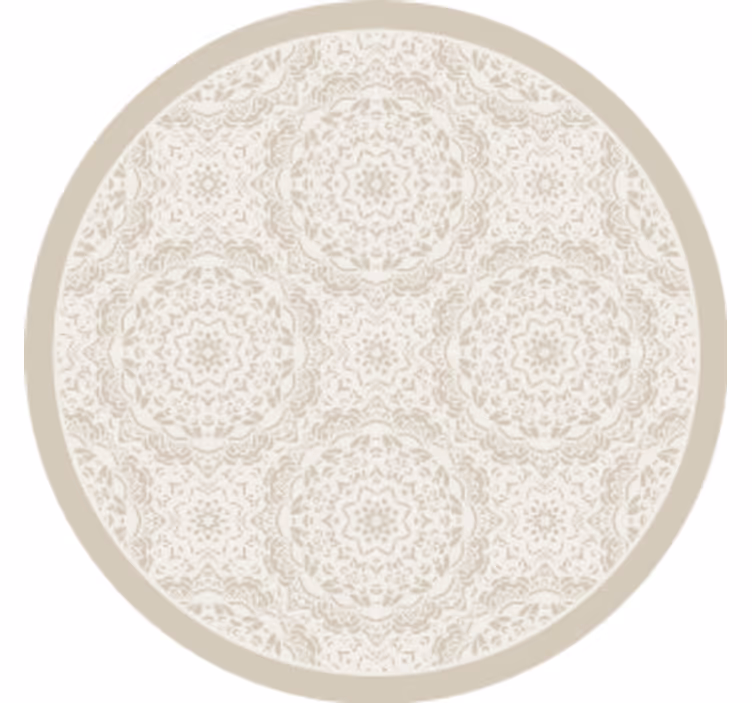 Bases para copos com superfície redonda intricada - TenStickers