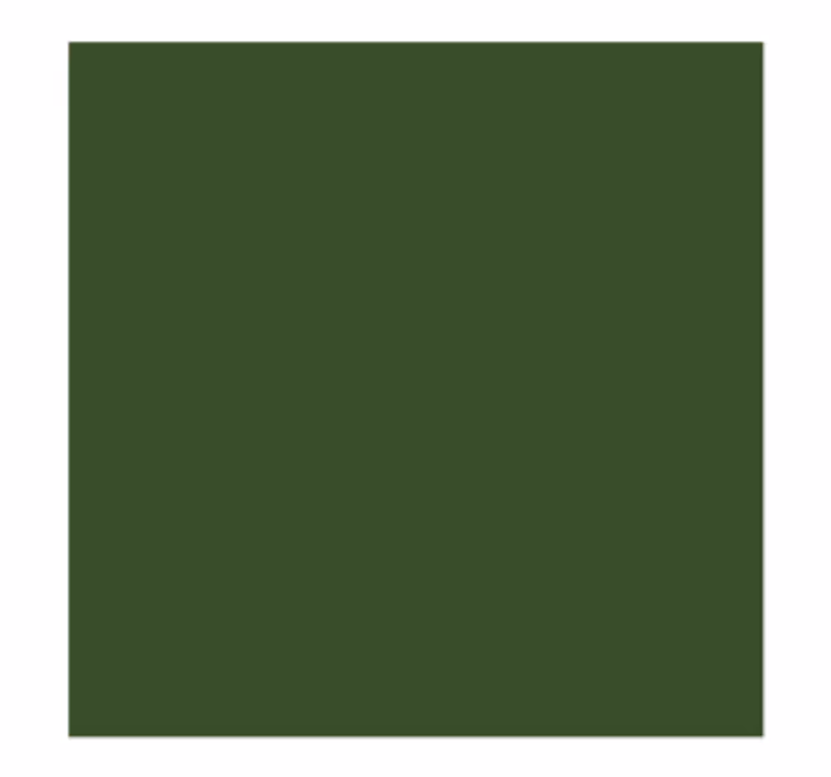 Bases para copos modernas superfície verde quadrada - TenStickers