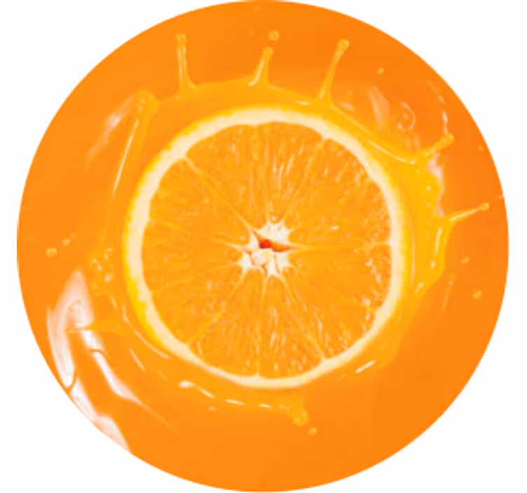 Bases para copos suco de laranja - TenStickers