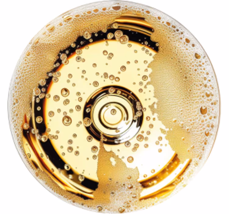 Bases para copos champanhe - TenStickers