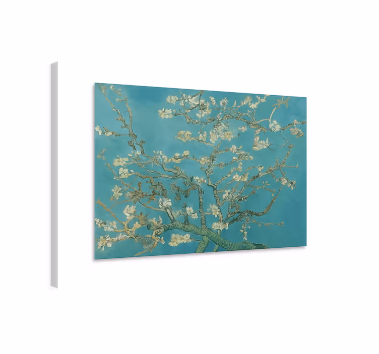 Quadro de arte flor de amendoeira van gogh - TenStickers